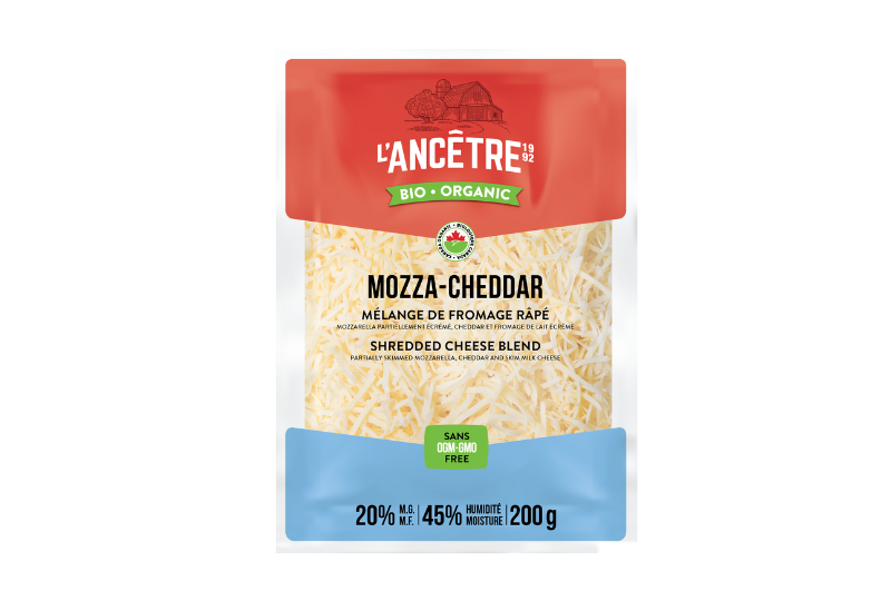 Mélange Mozza-Cheddar Râpé BIO