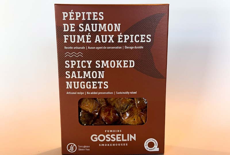 Pépites de saumon fumé aux épices - Viandes de la ferme