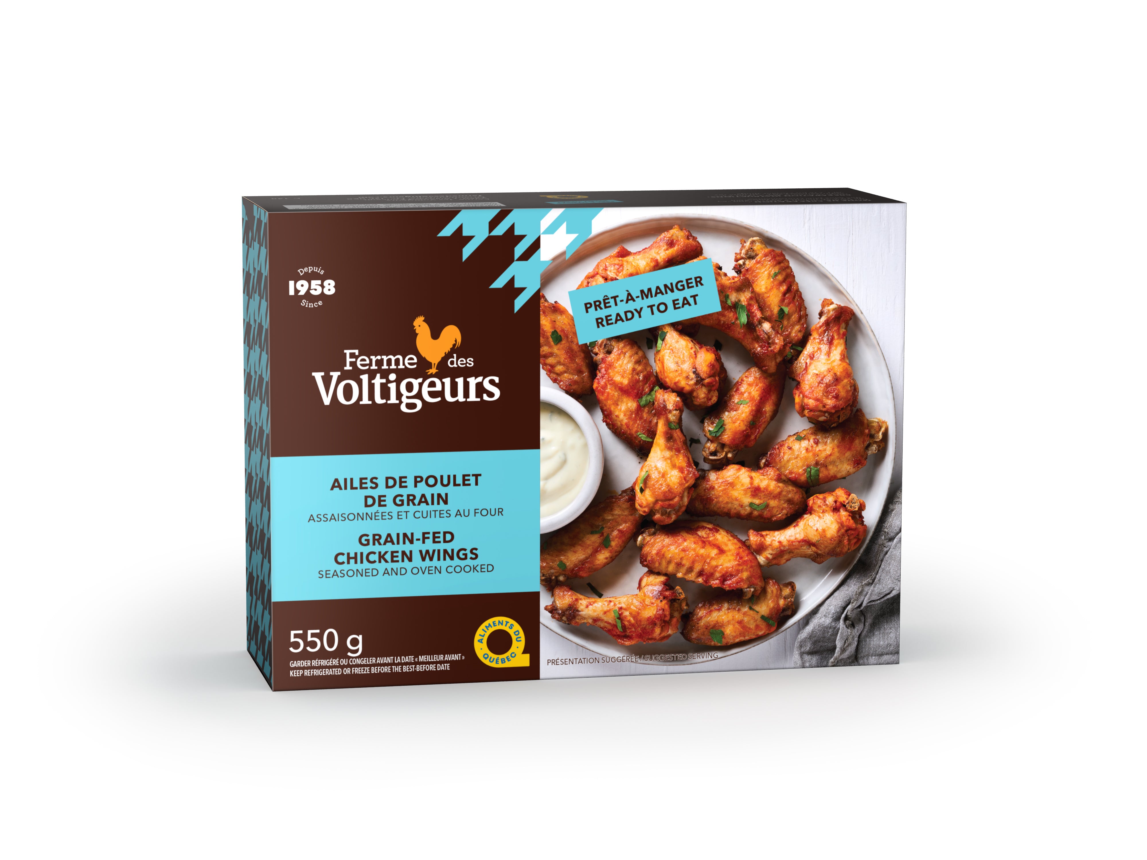 Ailes de poulet précuites