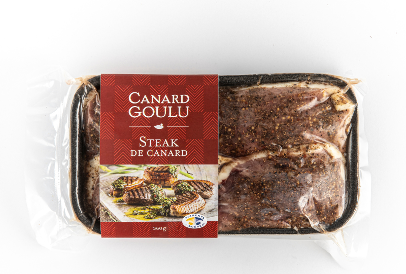 Steak de canard