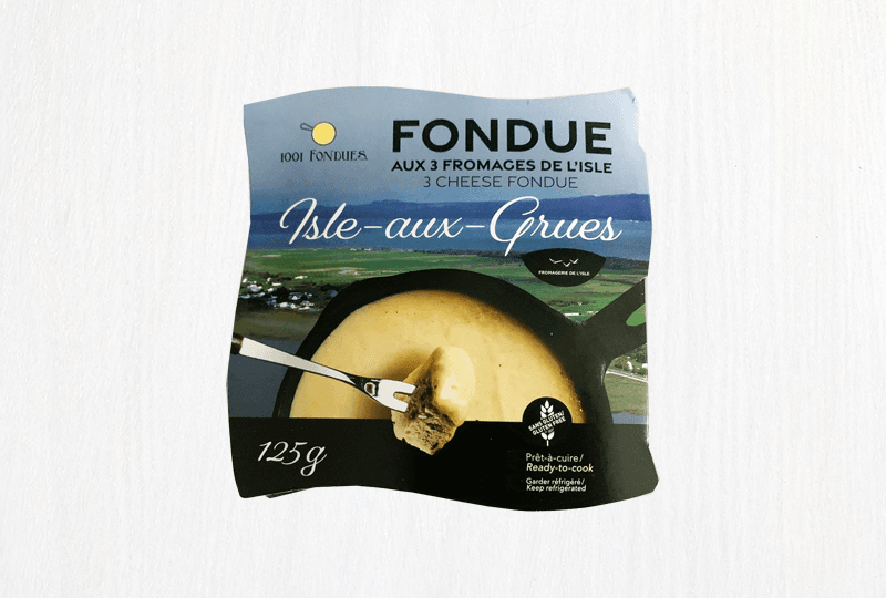 Fondue aux 3 fromages de l'Isle (format Collation) - Viandes de la ferme