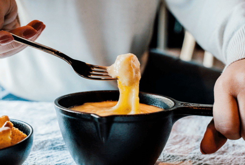 La recette de la fondue aux 3 fromages 