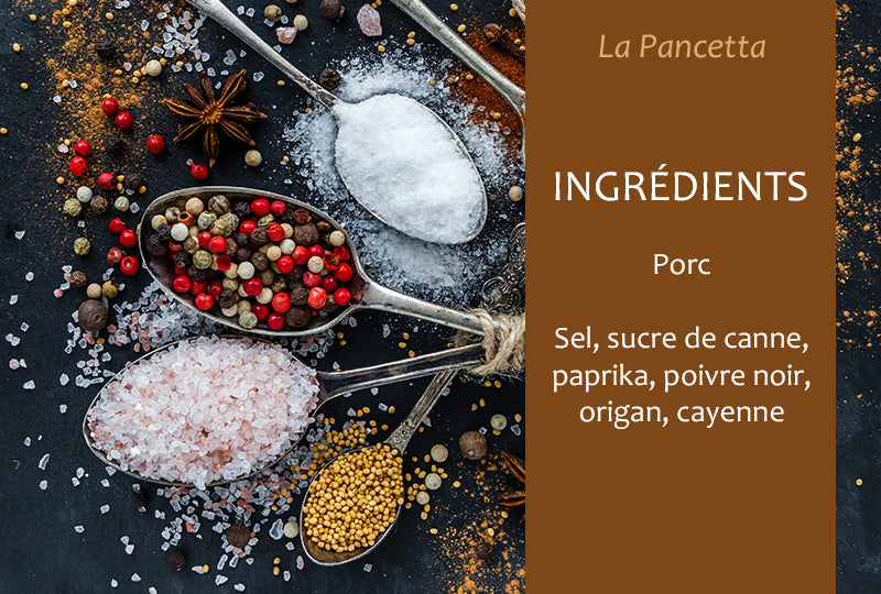 Saucisson biologique La Pancetta