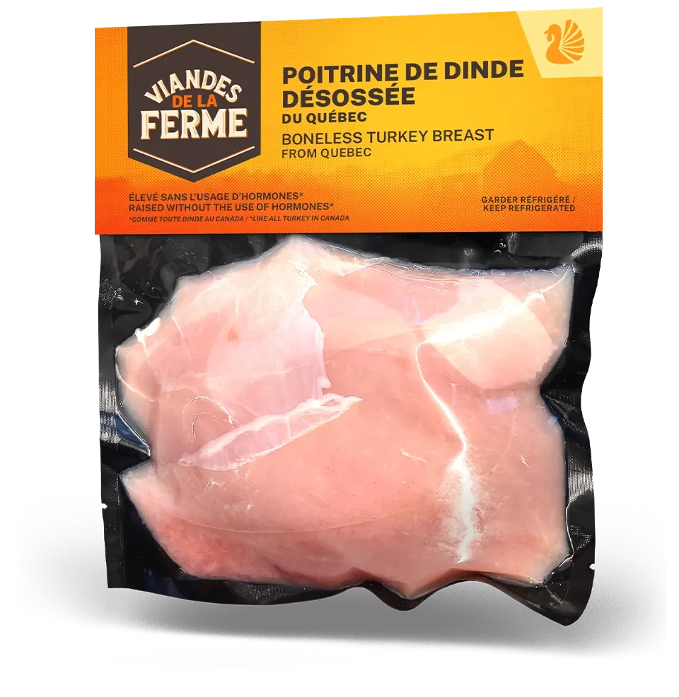 Poitrine de dinde d&eacute;soss&eacute;e